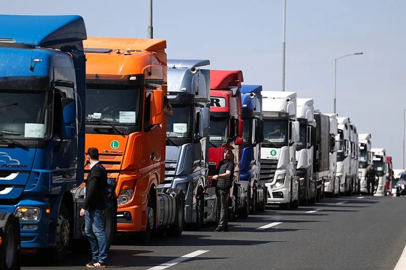 🇧🇦 Truck Drivers from Across Bosnia Protest in Sarajevo Over Industry Struggles